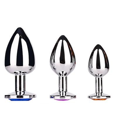 金屬肛門塞 SM男女同性情趣用品